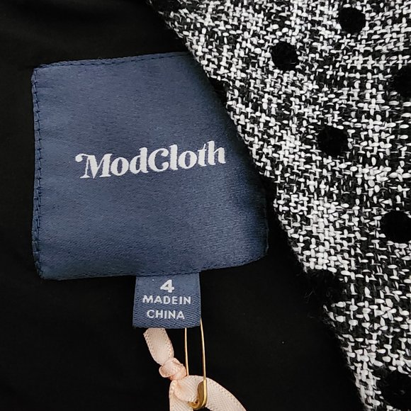 Modcloth polka dot wool dress - Picture 2 of 2